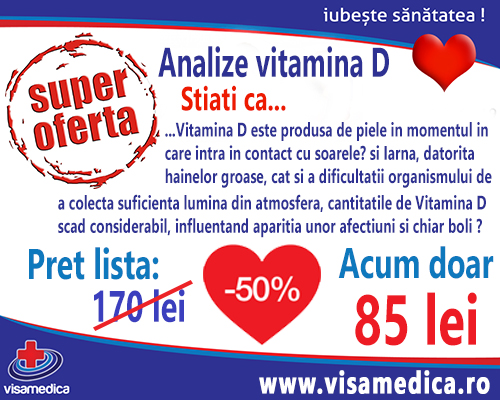 oferte pentru analize vitamina D